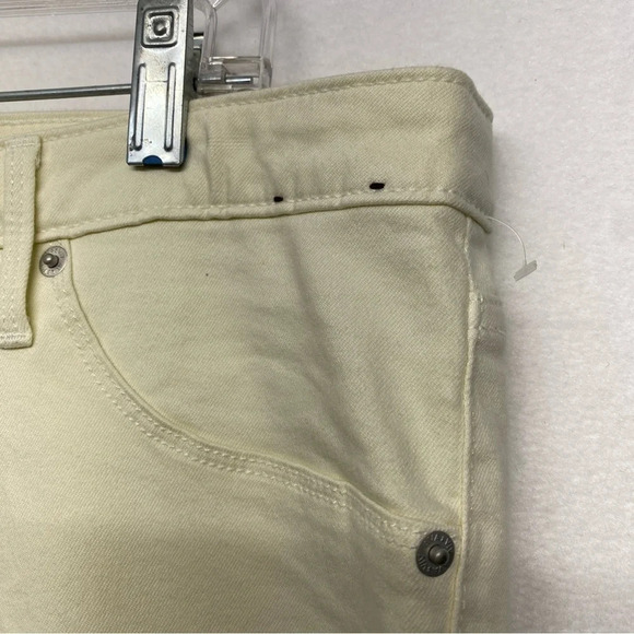 Ava & Viv Denim Legging Crop 16W Cream Target - Picture 3 of 8
